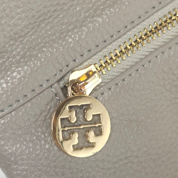 Tory Burch Gray Leather Crossbody Bag - Picture 7 of 16